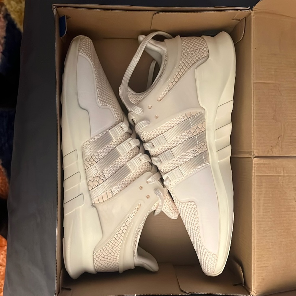 Adidas Eqt support adv snake skin cream
